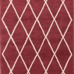 TRAVERSE HAND TUFTED RUG-RED
