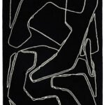 CONCEPT WOOL RUG - BLACK
