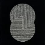 FUSION WOOL RUG - BLACK