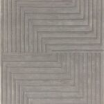 LEAN WOOL RUG - GREY