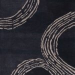 COIL TUFTED RUG - CHARCOAL