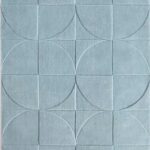SQUIRCLE RUG - OCEAN BLUE