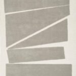 ABSTRACT RUG - GREY/IVORY