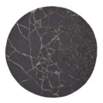 BLISS ROUND RUG - CHARCOAL