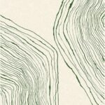 CORNER RUG - IVORY/GREEN