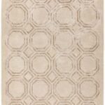 OCTAVE WOOL & VISCOSE RUG - BEIGE