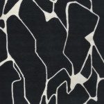 ELEMENT WOOL & VISCOSE RUG - BLACK