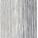 OLIVIA RUG - BLACK/IVORY