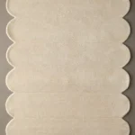 CLOVER WOOL RUG - CREAM