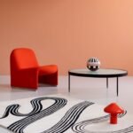 FLOW WOOL RUG - IVORY