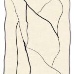 DIABOLIC WOOL & VISCOSE RUG -  IVORY BLACK
