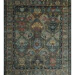 Oushak rug charcoal