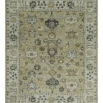 Oushak rug hand knotted