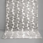 WAVE MODERN WOOL RUG - SMOKE GRAY