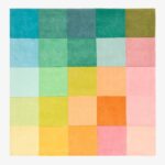 BLOCK WOOL RUG - MULTI