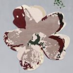 BLOOM FLORAL WOOL RUG - BEIGE/MULTI