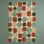 TERRA ORBIT RUG - SAGE GREEN